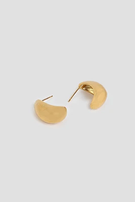 Ardene Stainless Steel Drop Earrings in Gold