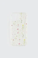 Ardene Floral iPhone 13/14/15 Case in Clear