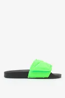 Ardene Adjustable Slide Sandals in Light Green | Size