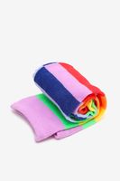 Chaussettes aux genoux multicolores pour filles