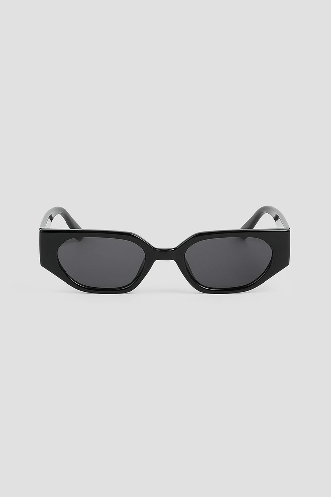 Ardene Black Cat Eye Sunglasses