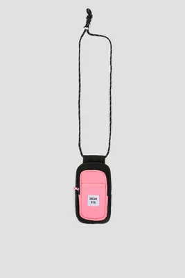 Ardene Kids Pink Phone Bag in Light Pink