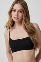 Ardene Mesh Bralette in | Size | Nylon/Elastane