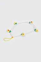 Ardene Daisy Phone Charm in Yellow