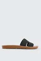 Ardene H-Strap Sandals in | Size | Faux Leather | Eco-Conscious