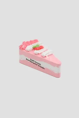 Ardene Cake Bath Bomb in Light Pink