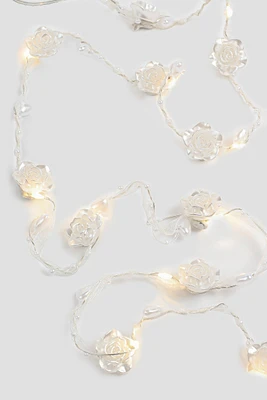 Ardene Heart String Lights in Pearl