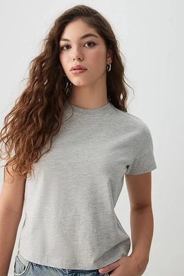 Ardene Basic Short T-Shirt in | Size | Cotton/Elastane | Eco-Conscious