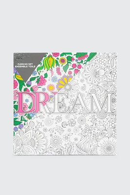 Ardene Kids Dream Art Painting Set in Light Pink