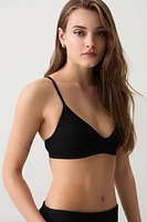 Ardene Seamless Triangle Bralette in | Size | Nylon/Elastane