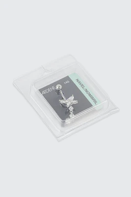 Ardene Butterfly Navel Piercing in Silver