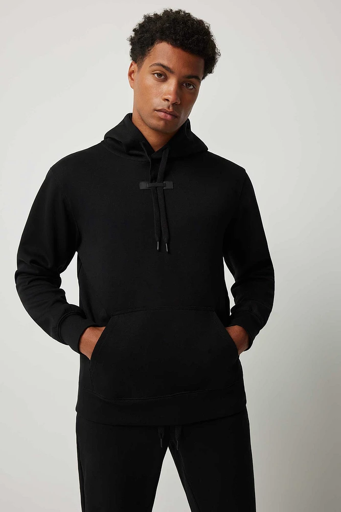 Ardene Man Solid Hoodie For Men in | Size | Rayon/Spandex/Cotton | Fleece-Lined