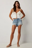 Ardene Mid Rise Denim Shorts in | Size | 100% Cotton
