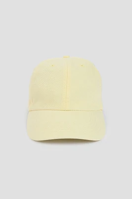 Ardene Light Yellow Cap | 100% Cotton