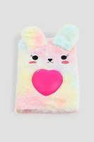 Ardene Kids Fuzzy Bunny Notebook