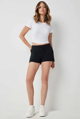 Ardene French Terry Sweatshorts in | Size | Polyester/Cotton
