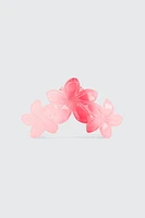 Ardene Hibiscus Hair Claw in