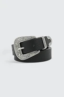 Ardene Western Inspired Belt in | Size Small | Faux Leather
