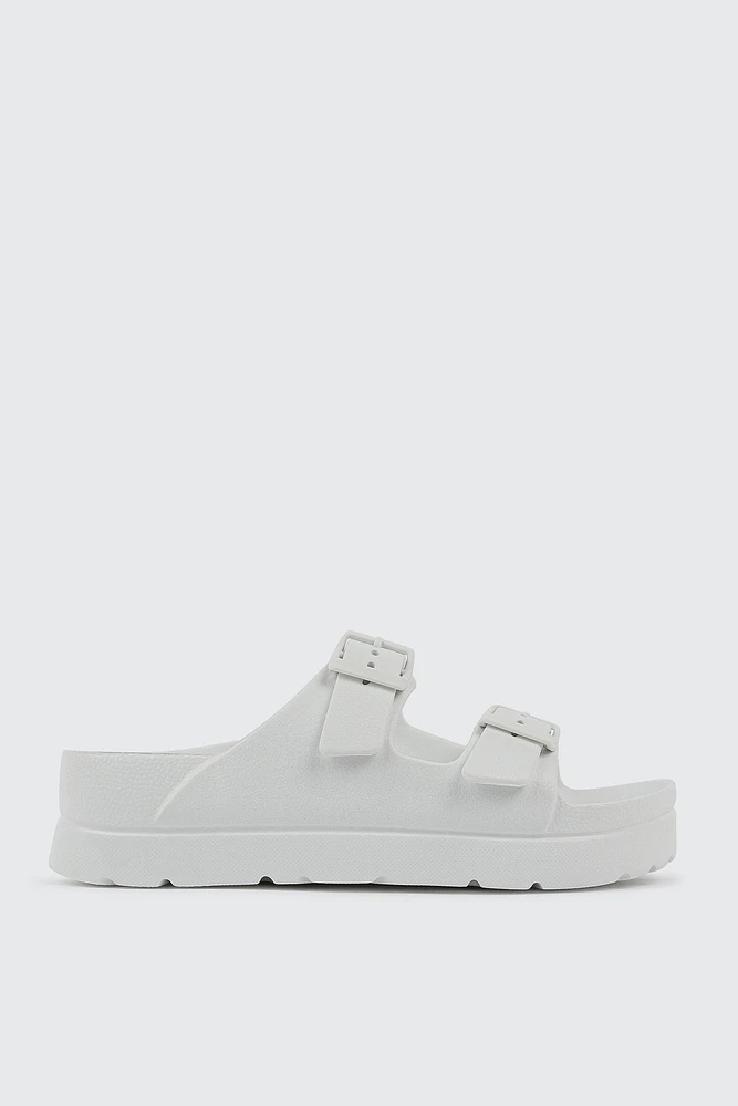 Ardene 2-Strap Platform Sandals in | Size | Eco-Conscious