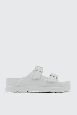 Ardene 2-Strap Platform Sandals in | Size | Eco-Conscious