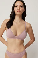 Ardene Seamless Triangle Bralette in Medium | Size | Nylon/Elastane