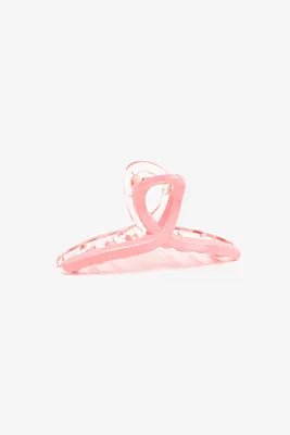Ardene 2-Toned Loop Hair Claw in Pink