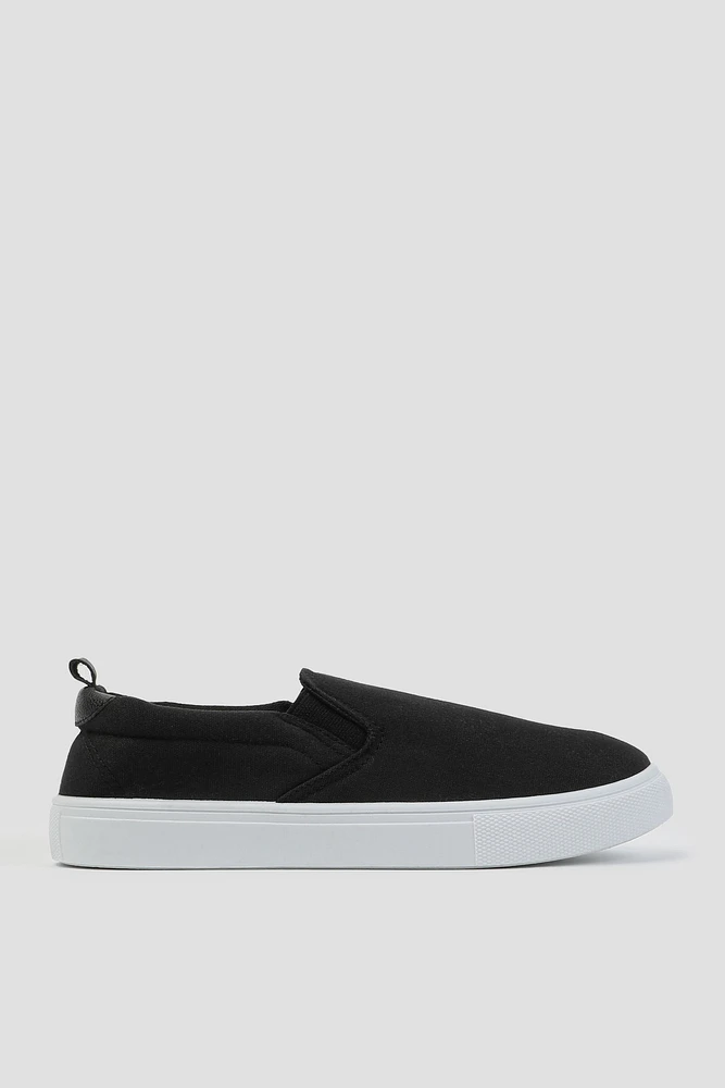 Ardene Canvas Slip-On Sneakers in | Size | Cotton | Eco-Conscious