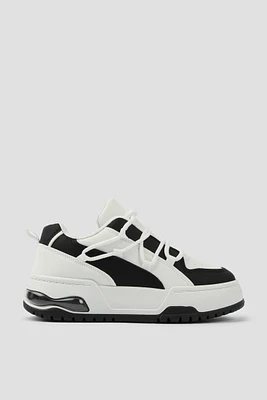 Ardene Platform Sneakers in | Size | Faux Leather