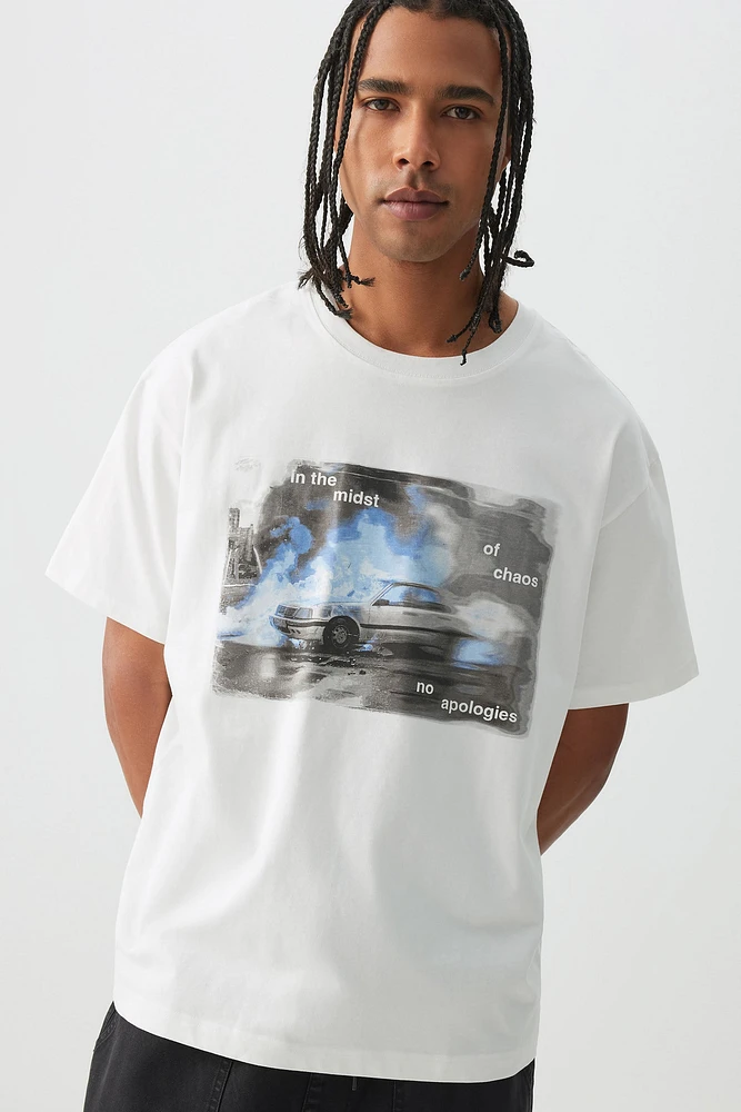 Ardene Man Graphic T-Shirt For Men in | Size | 100% Cotton