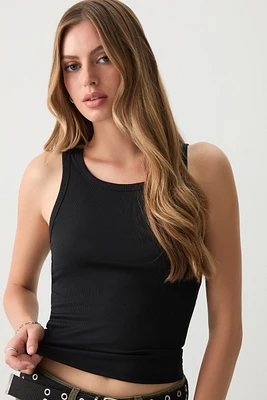 Ardene Basic Super Soft High Neck Tank in | Size | Polyester/Elastane | Eco-Conscious