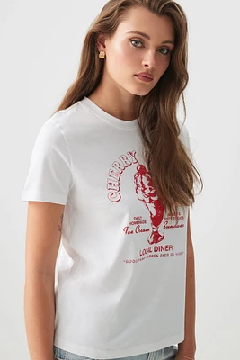 Ardene Classic Graphic T-Shirt in | Size | Cotton | Eco-Conscious