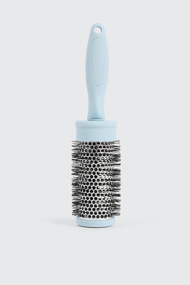 Ardene Round Hairbrush in Light Blue