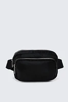 Ardene Nylon Fanny Pack in Black | 100% Recycled Polyester/Nylon | Eco-Conscious