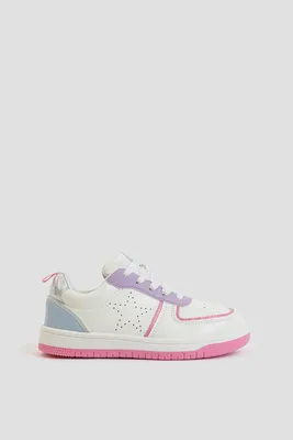 Ardene Colorblock Sneakers | Size | Faux Leather