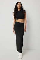 Ardene Two-Way Super Soft Maxi Skirt in | Size | Polyester/Spandex