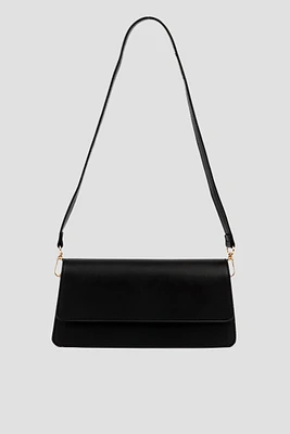 Ardene Baguette Bag with Two straps in | Faux Leather/Polyester