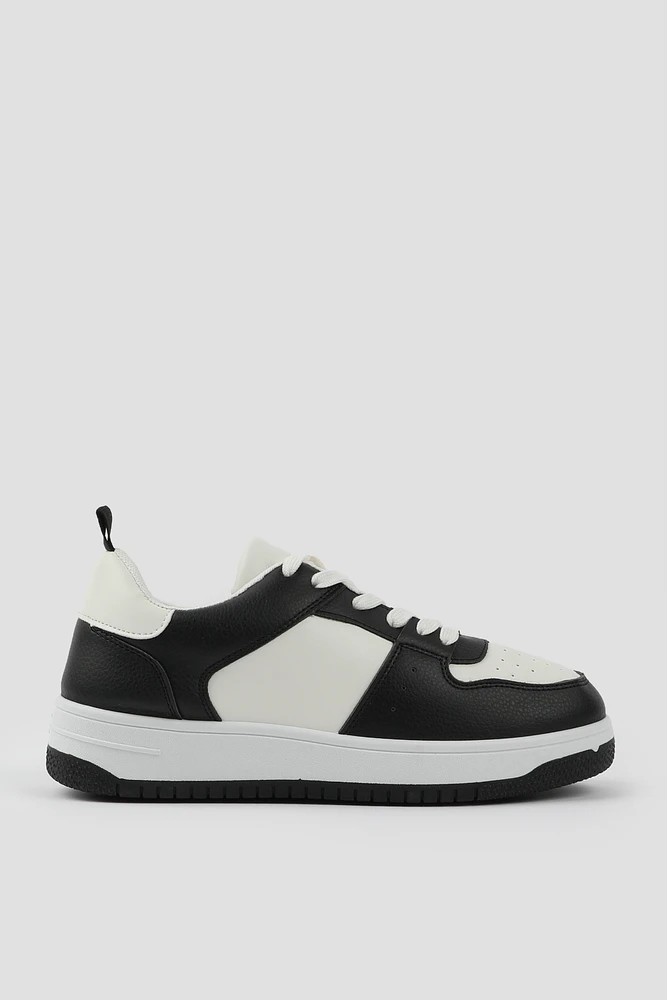 Ardene Basketball Sneakers in | Size | Faux Leather