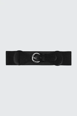 Ardene Corset Belt in Black | Size Small | Polyester