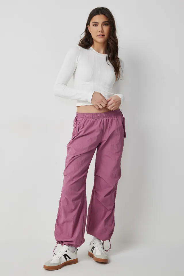 Ardene Camo Cargo Pants in Khaki, Size, 100% Cotton