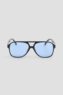 Ardene Flat Top Aviator Sunglasses in Light