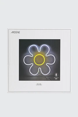Ardene Daisy LED Neon Sign in White