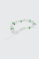 Ardene Tulip Phone Charm in White