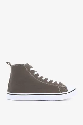 Ardene Canvas High Top Sneakers in | Size