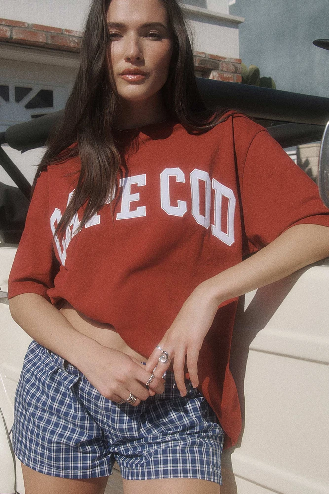 Ardene Oversized Graphic T-Shirt in | Size | 100% Cotton