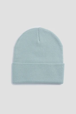 Ardene Super Soft Solid Beanie in Light | Polyester/Elastane