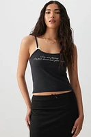 Ardene Tank Top with Bow Details in | Size | 100% Cotton