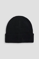 Ardene Solid Ribbed Beanie in | Polyester/Elastane