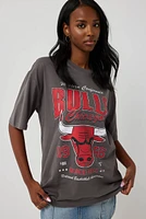 Ardene Bulls Graphic T-Shirts in Grey | Size | Cotton