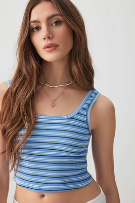 Ardene Basic Ultra Crop Tank Top in | Size | Cotton/Elastane | Eco-Conscious