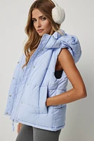 Ardene The Everyday Puff Vest in Light | Size | Polyester